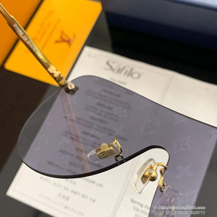 LV路易威登 新款 連片太陽眼鏡 蛤蟆鏡框太陽鏡 高品質 不挑臉  lly1590